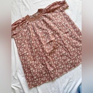 Floral Pink Kids Dress